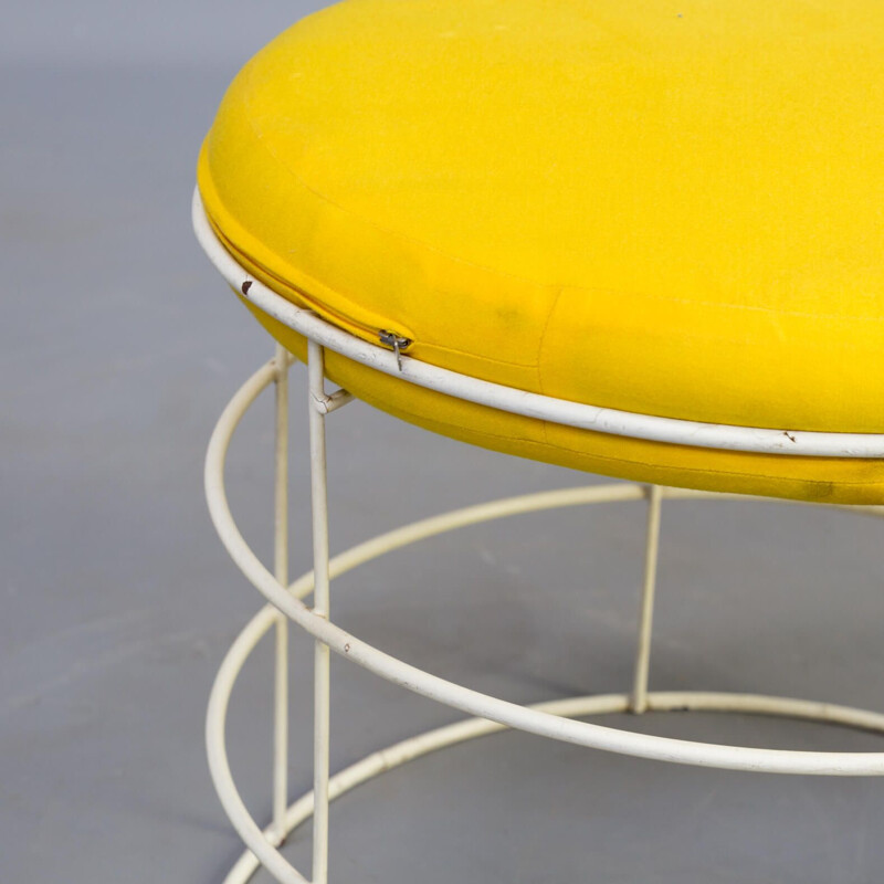 Vintage T1 wire stool by Verner Panton for Plus Linje, 1960