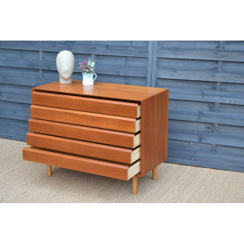 Vintage Danish chest of drawers by Svend Aage Rasmussen