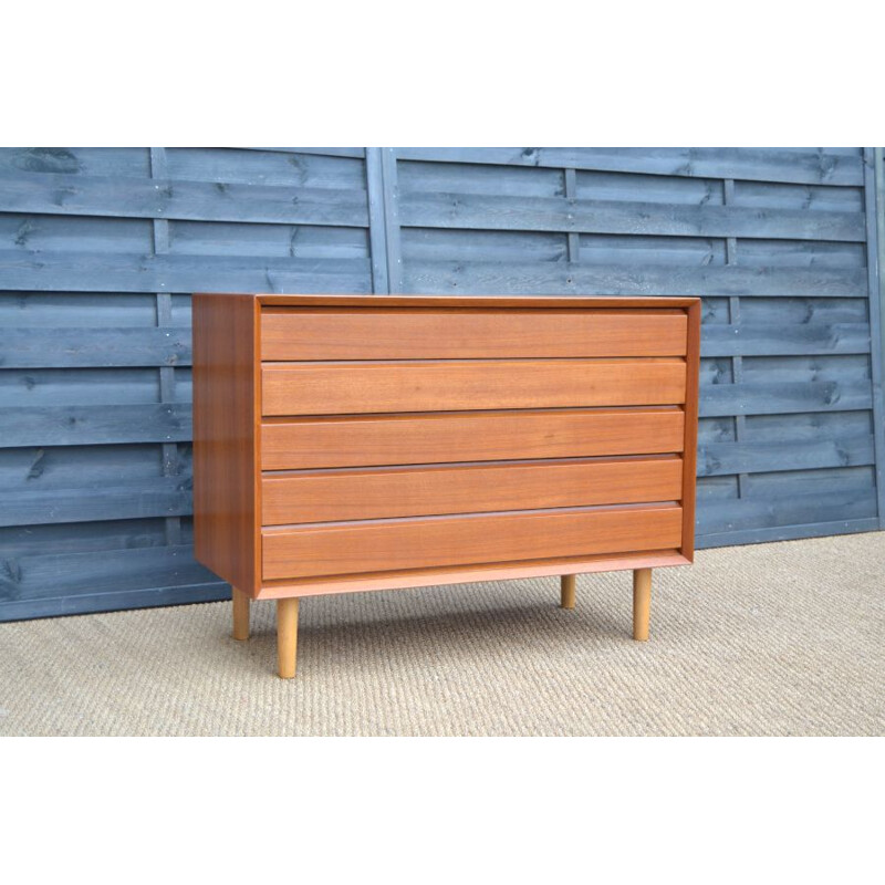 Vintage Danish chest of drawers by Svend Aage Rasmussen