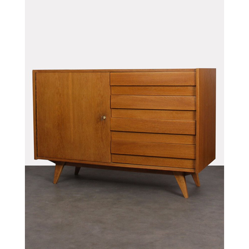 Vintage wooden chest of drawers by Jiri Jiroutek for Interier Praha, 1960s