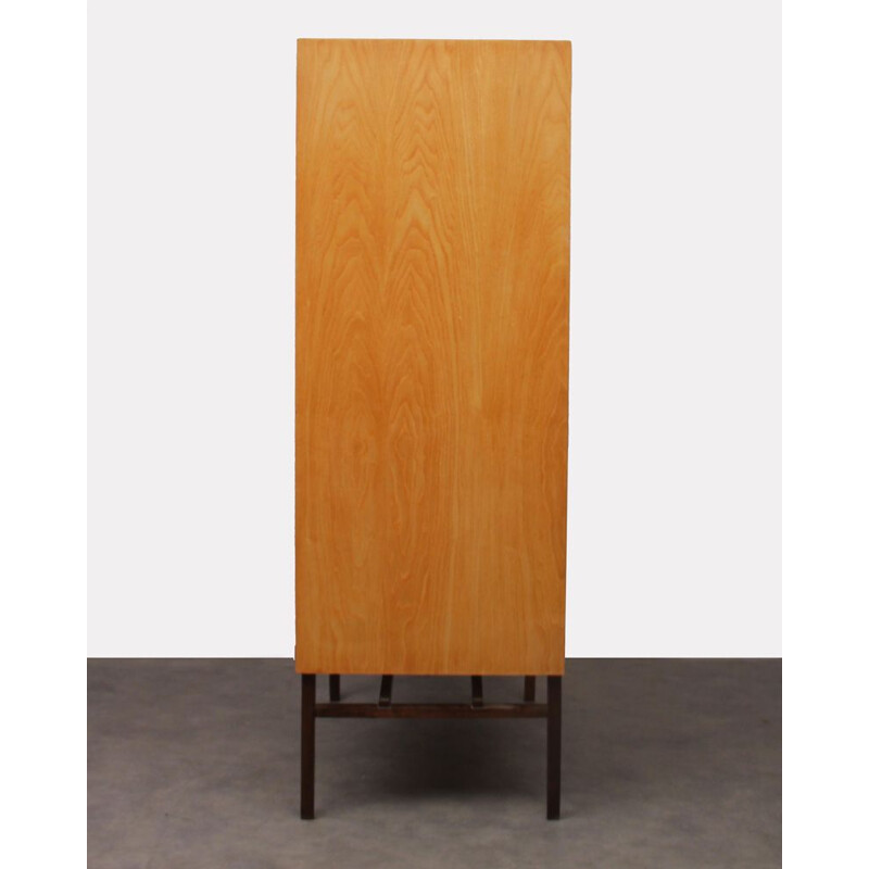 Vintage wooden cabinet by Frantisek Mezulanik for UP Zavody, 1960s