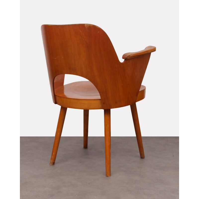 Ensemble de 2 fauteuils vintage par Oswald Haerdlt pour Ton, 1960