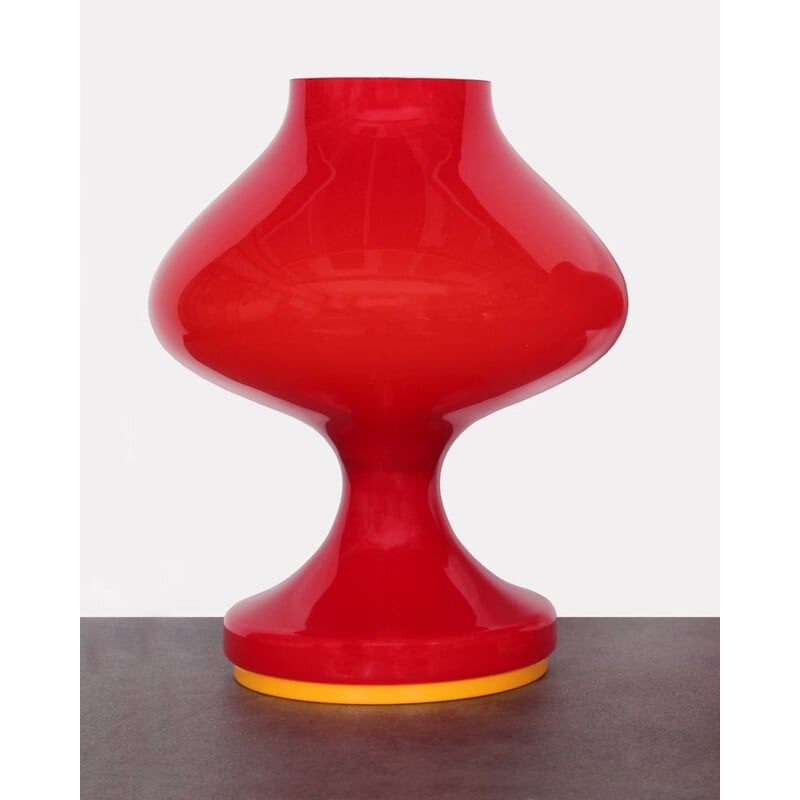 Vintage glass lamp by Stepan Tabery from OPP Jihlava, 1970