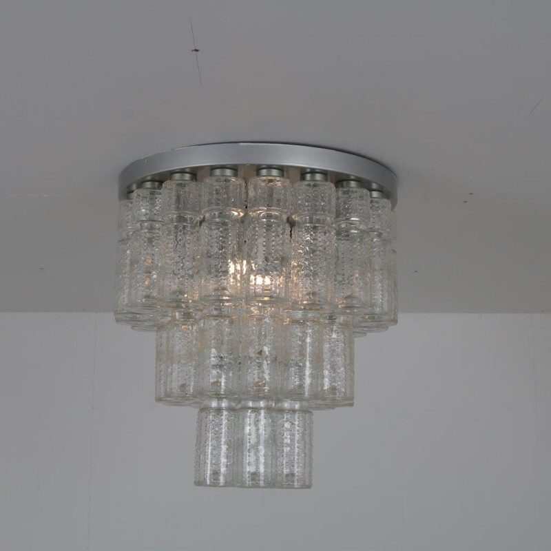 Vintage "Lightfall" ceiling lamp by Raak, Netherlands, 1960s