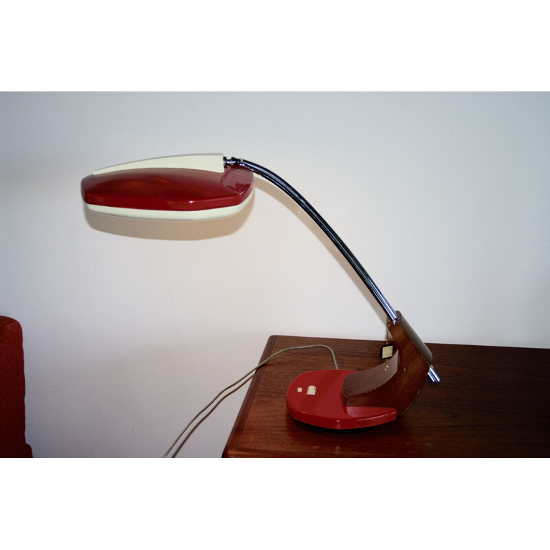 Vintage Falux swivel lamp for Fase, Madrid 1960