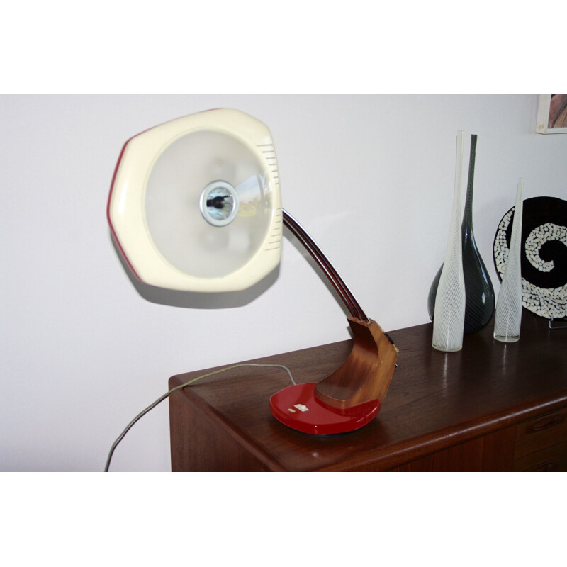 Lampe pivotante Falux vintage pour Fase, Madrid 1960