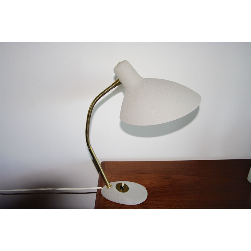 Vintage French office lamp, 1950