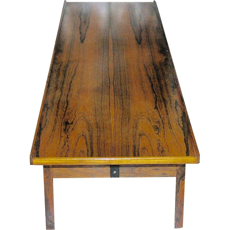 Drobo vintage coffee table in rosewood by Torbjorn Afdal, 1960