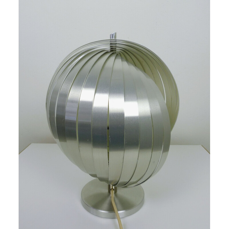 Lampe vintage Lamella par Henri Mathieu pour Mathieu Lighting, France, 1970