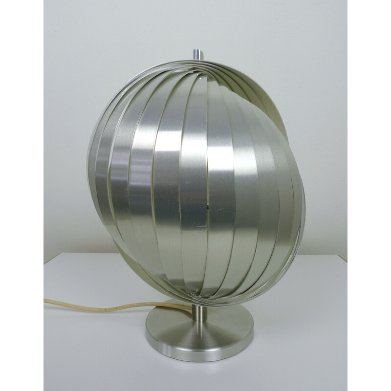 Lampe vintage Lamella par Henri Mathieu pour Mathieu Lighting, France, 1970