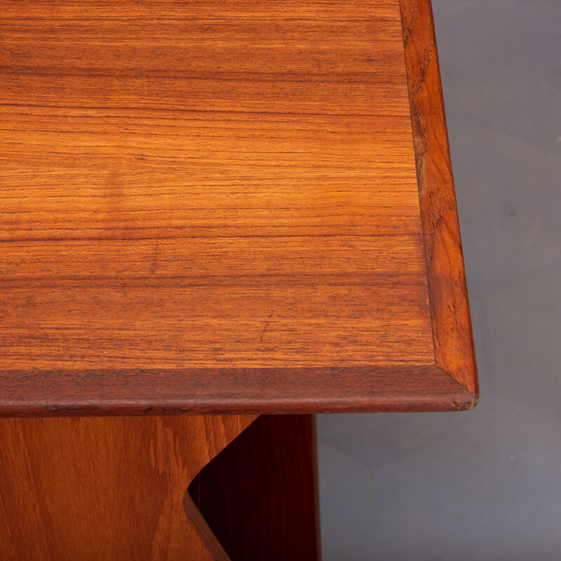 Teak danish vintage desk, 1960s