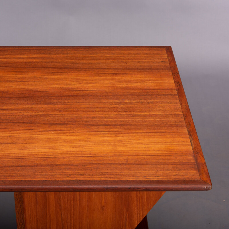 Teak danish vintage desk, 1960s