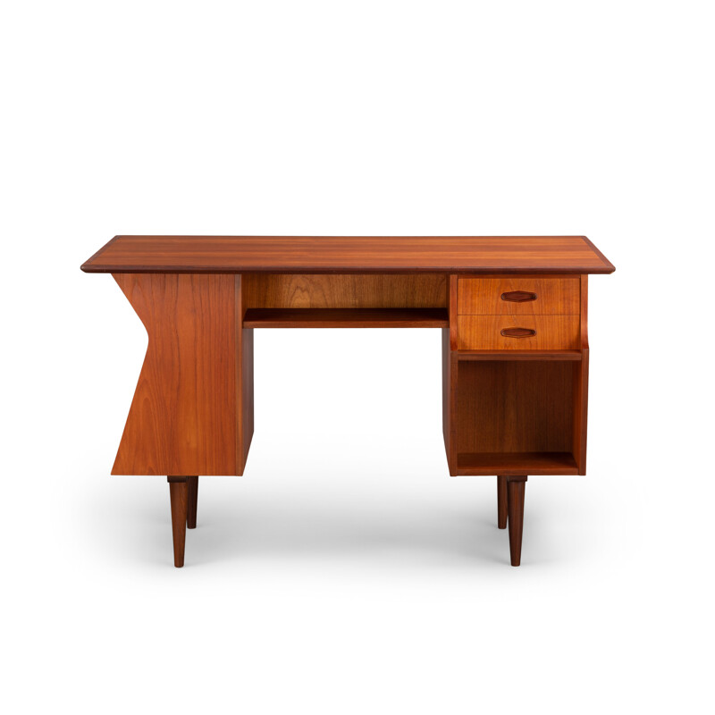 Teak danish vintage desk, 1960s