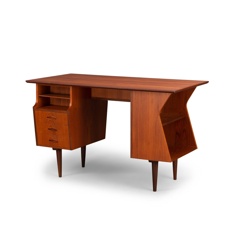 Teak danish vintage desk, 1960s