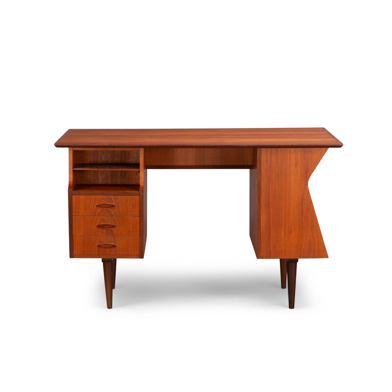 Teak danish vintage desk, 1960s