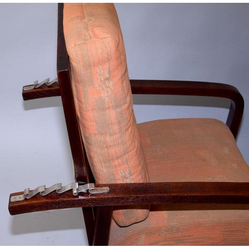Paire de fauteuils Art Déco vintage par Jan Vanek pour UP Zavody, 1920