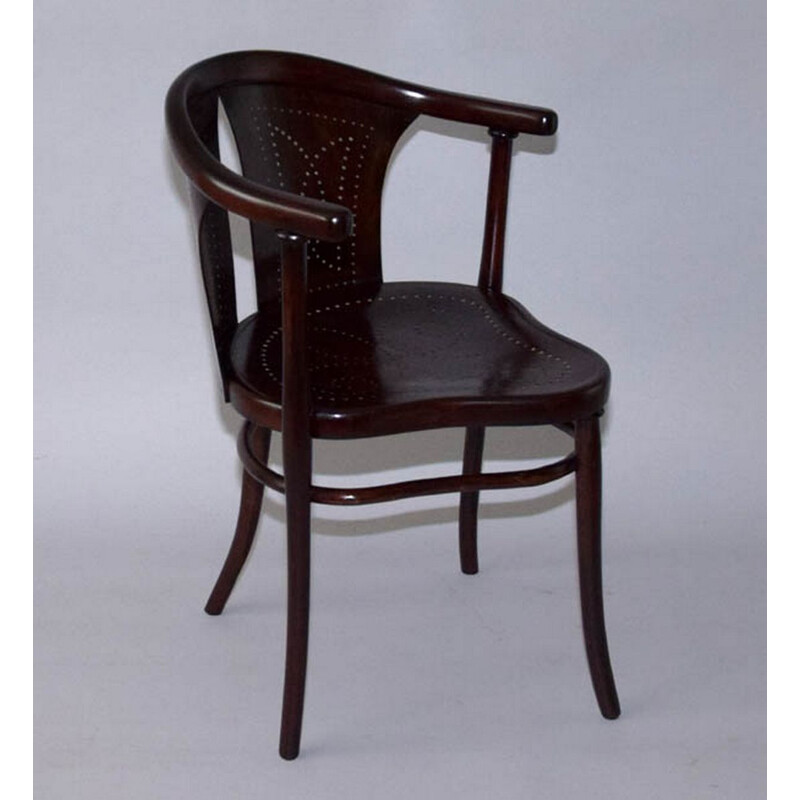 Sedia da ufficio vintage di Thonet, modello 6000, 1900