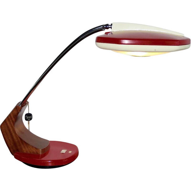 Vintage Falux swivel lamp for Fase, Madrid 1960