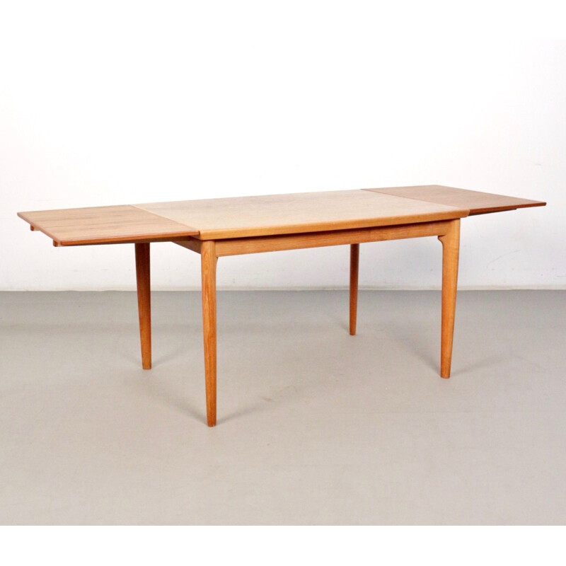 Scandinavian vintage teak dining set, 1950s