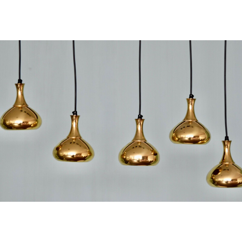 Vintage pendant light by Hans-Agne Jakobsson for Markaryd, Sweden, 1950s