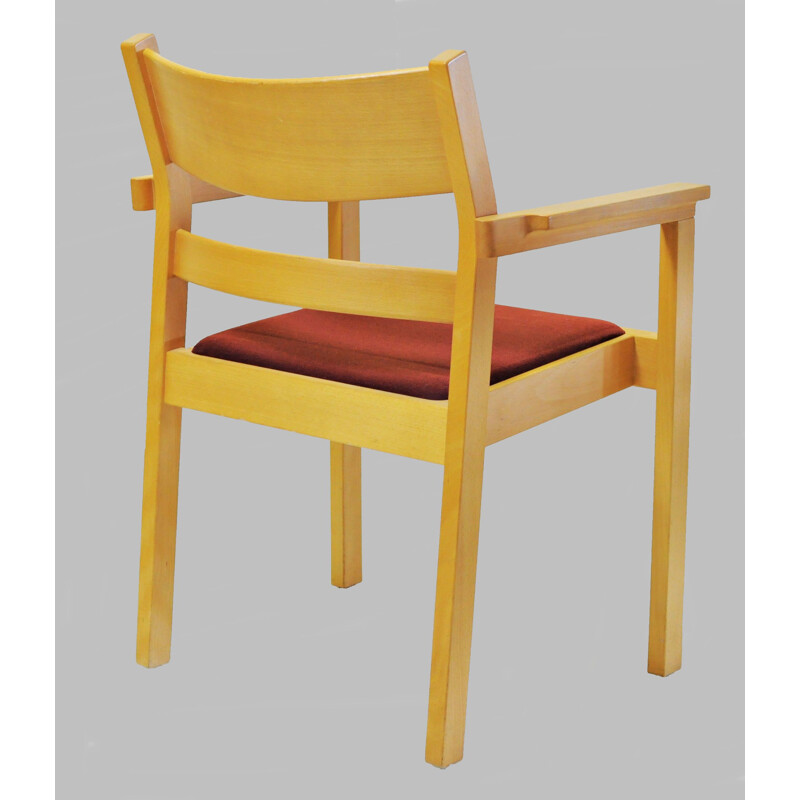 Set aus 8 Vintage-Sesseln aus Buche von Hans J. Wegner