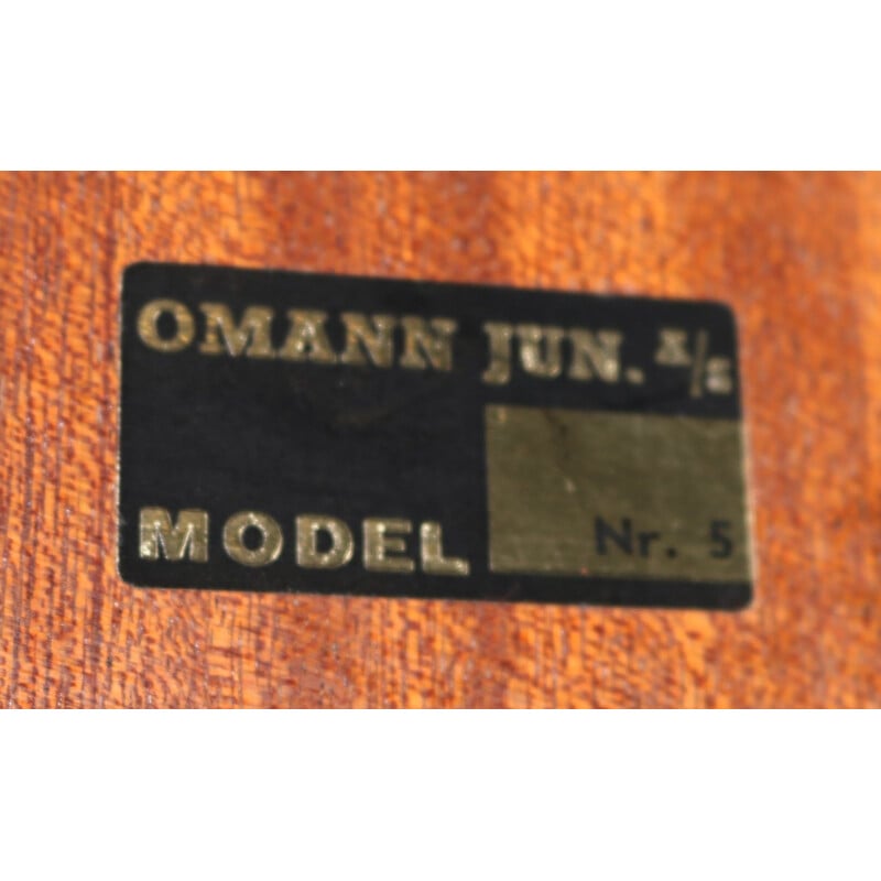 Armoire en palissandre vintage de Gunni Omann pour Omann Jun