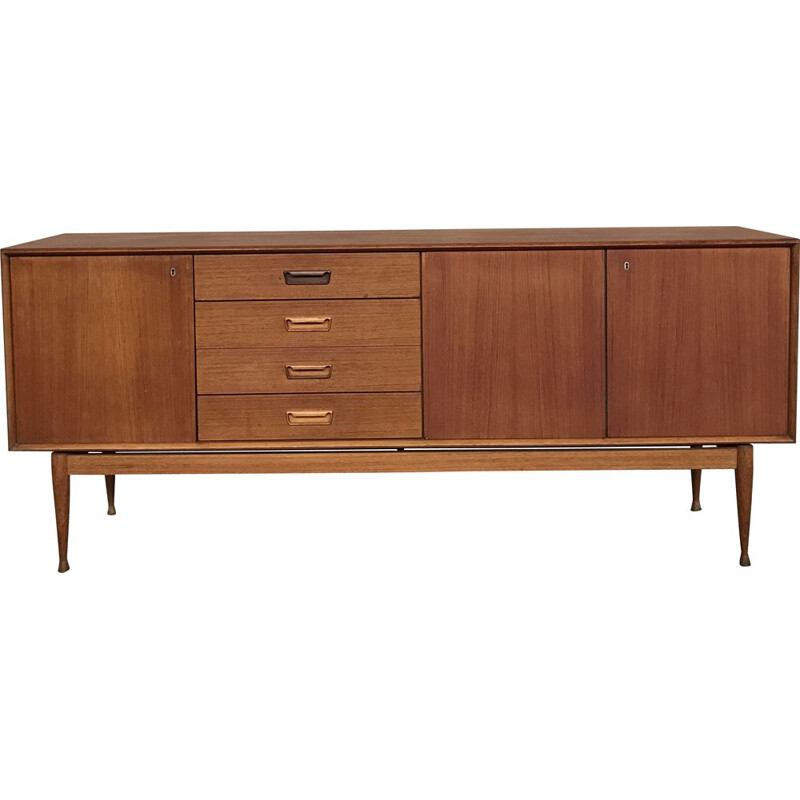 Scandinavian vintage teak sideboard, 1950s