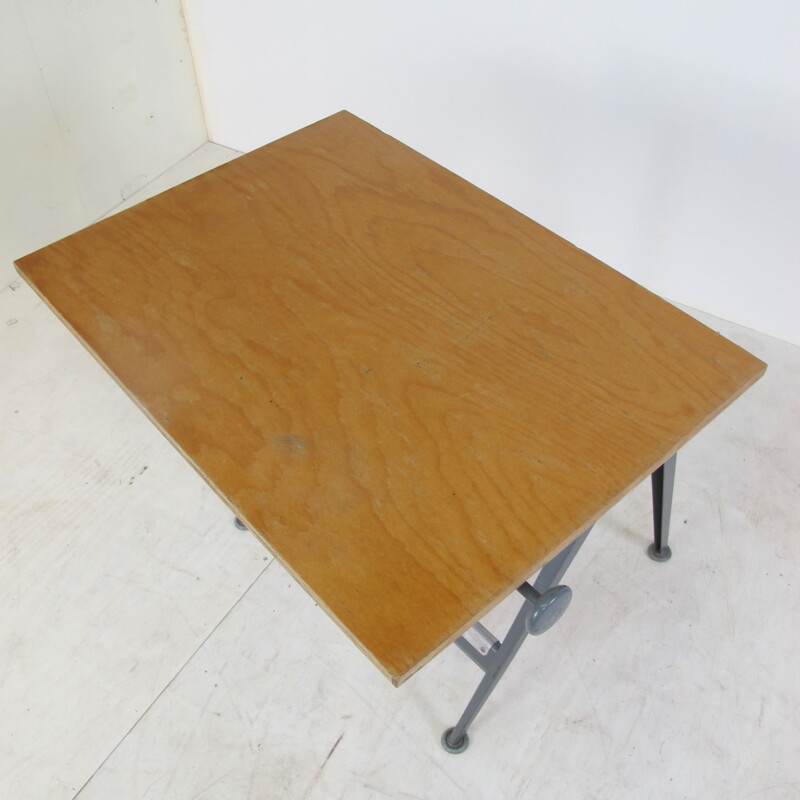Vintage table desk by Wim Rietveld & Friso Kramer for Ahrend De Cirkel, 1950s