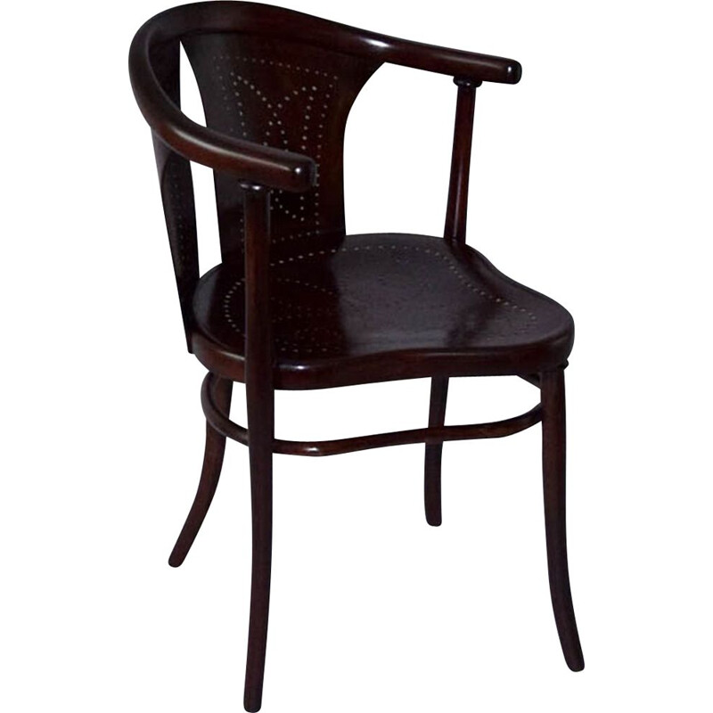 Sedia da ufficio vintage di Thonet, modello 6000, 1900