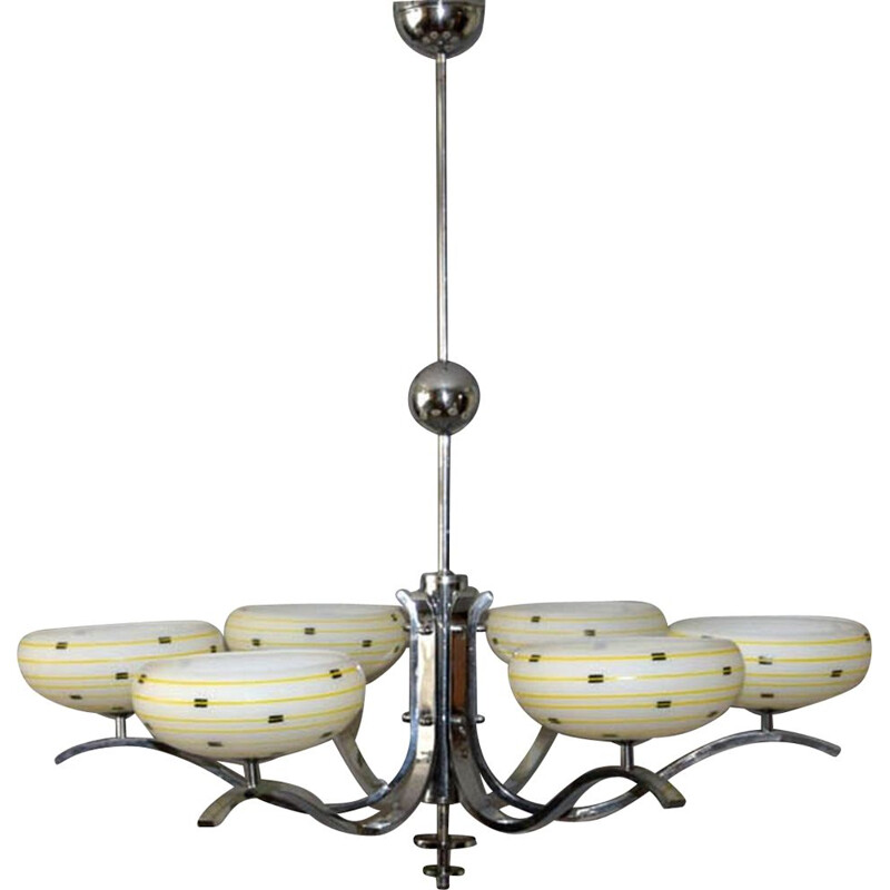 Vintage Art Deco chandelier, 1920