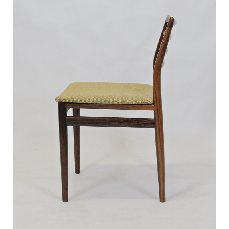 Vintage rosewood dining chairs by Erling Torvits for Sorø Møbelfabrik