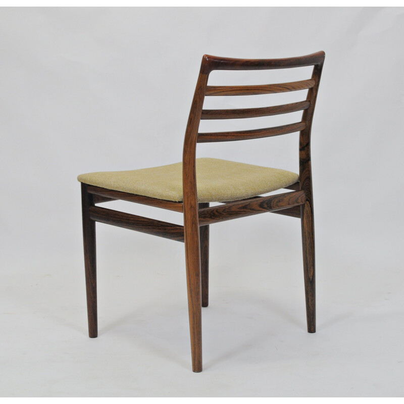 Vintage rosewood dining chairs by Erling Torvits for Sorø Møbelfabrik