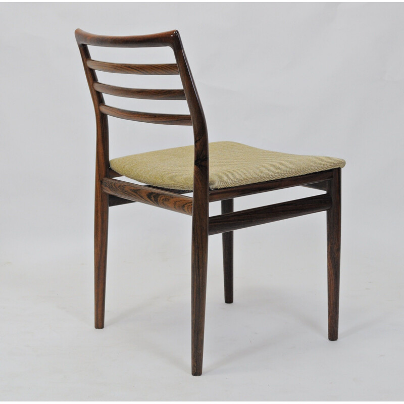 Vintage rosewood dining chairs by Erling Torvits for Sorø Møbelfabrik