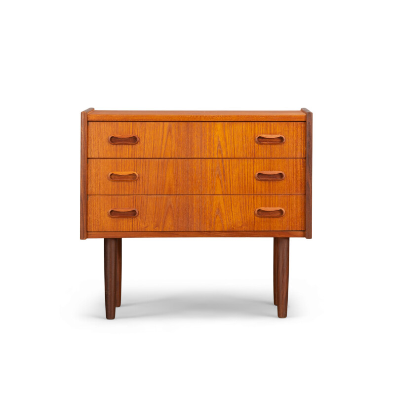 Vintage teak chest of drawers, Denmark, 1960s