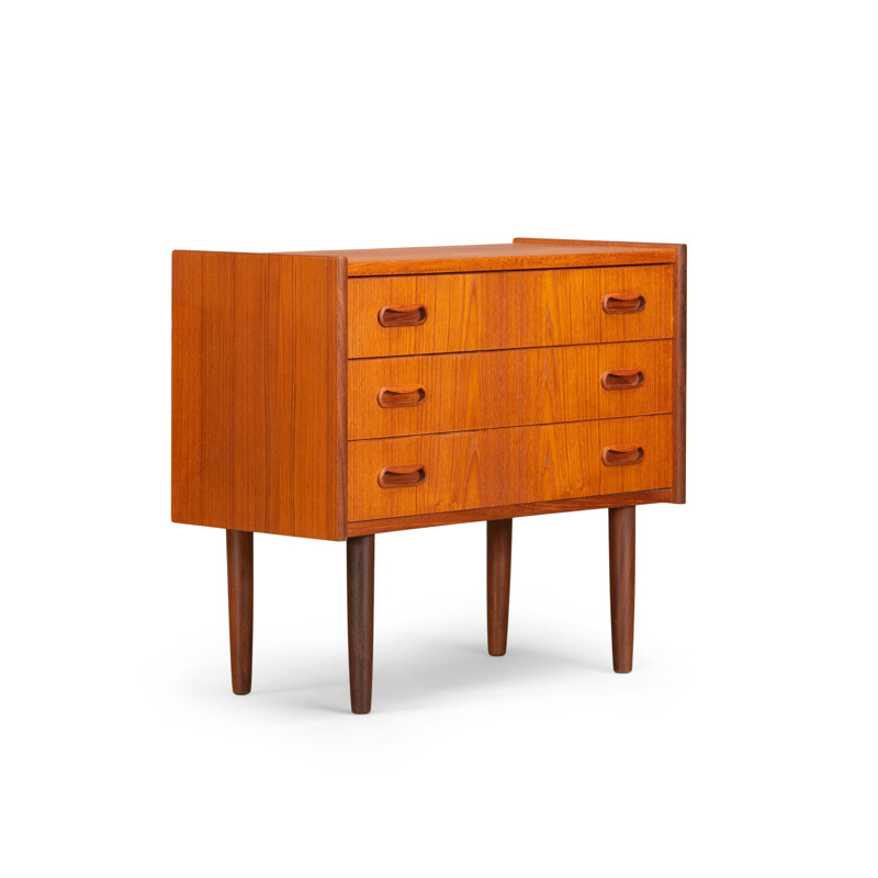 Vintage teak chest of drawers, Denmark, 1960s