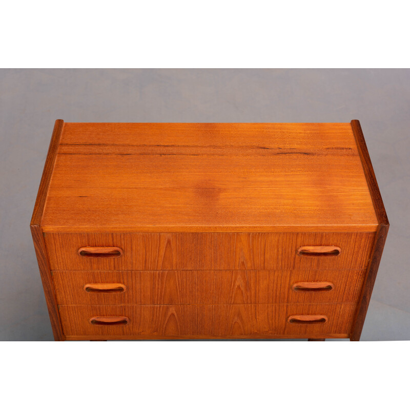 Vintage teak chest of drawers, Denmark, 1960s