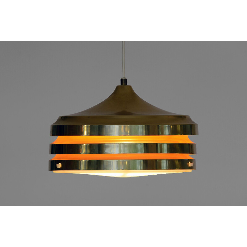 Vintage pendant light by Carl Thore for Granhaga Metallindustri. Sweden 1970s