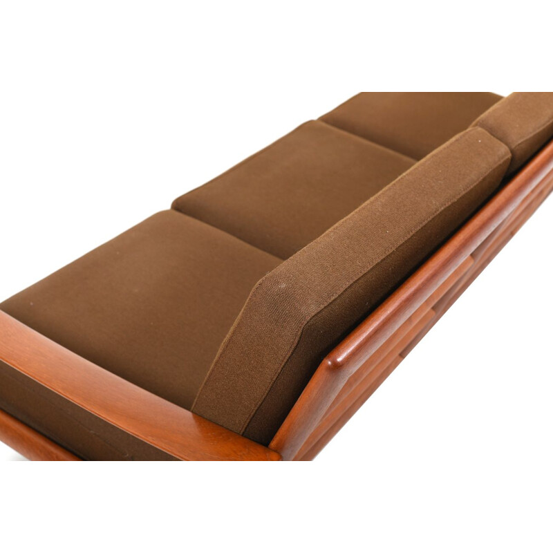 Vintage 3-seater sofa in teak by Sven Ellekær for Komfort, 1970s