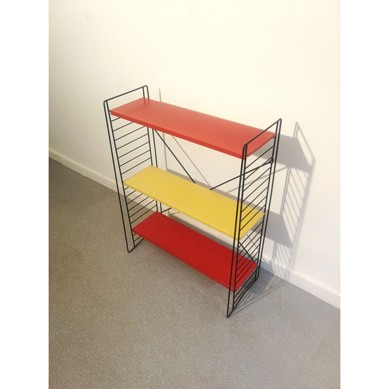 Vintage Tomado shelf by Adriaan Dekker, Holland, 1950s