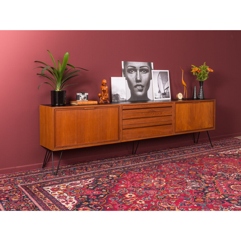 Vintage teak sideboard by Poul Cadovius, Denmark, 1960s