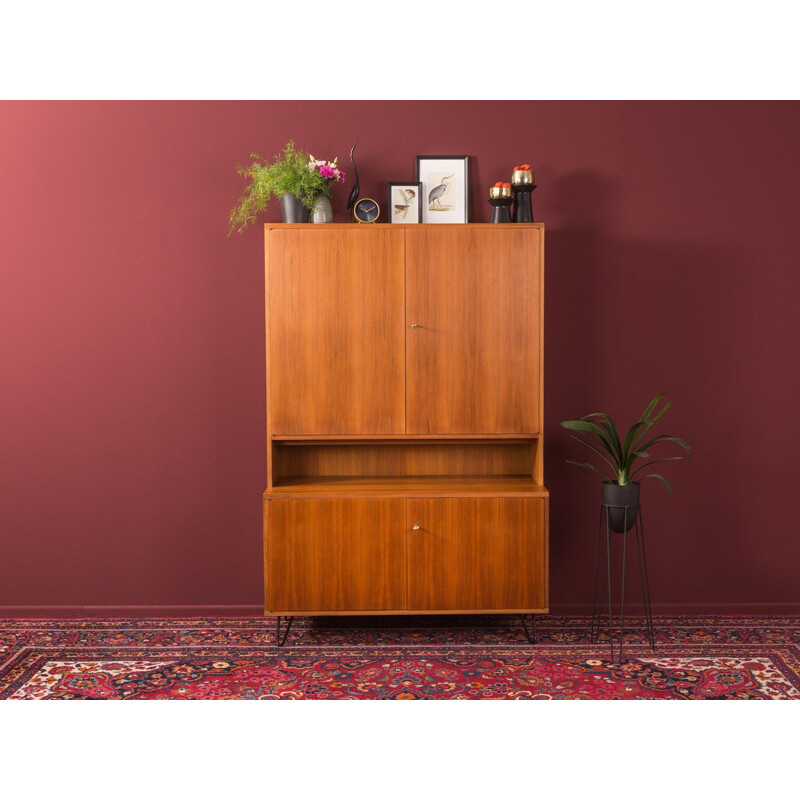 Vintage walnut cabinet, Germany, 1960s