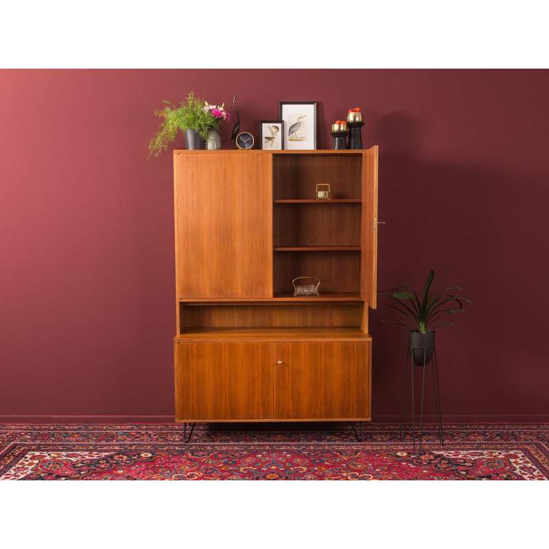 Vintage walnut cabinet, Germany, 1960s