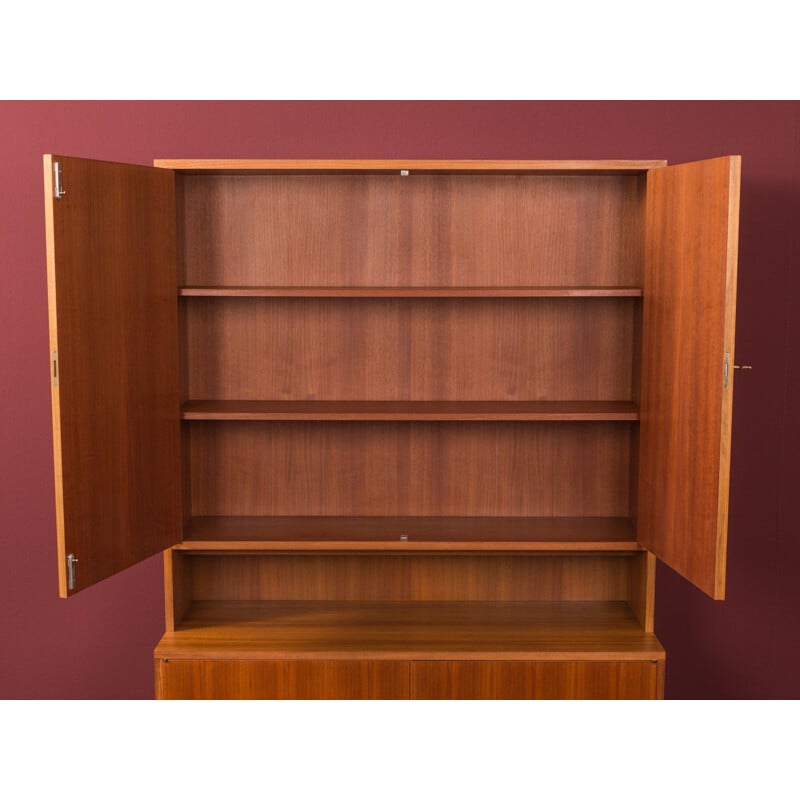 Vintage walnut cabinet, Germany, 1960s