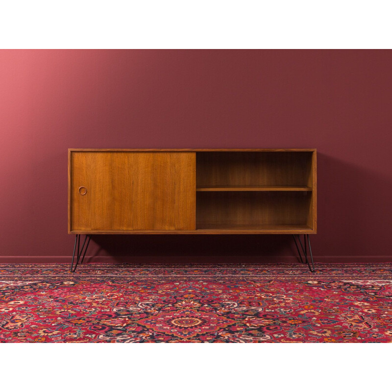 Vintage walnut sideboard, Germany, 1950s