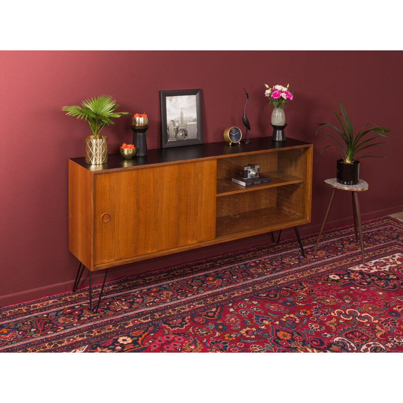 Vintage walnut sideboard, Germany, 1950s