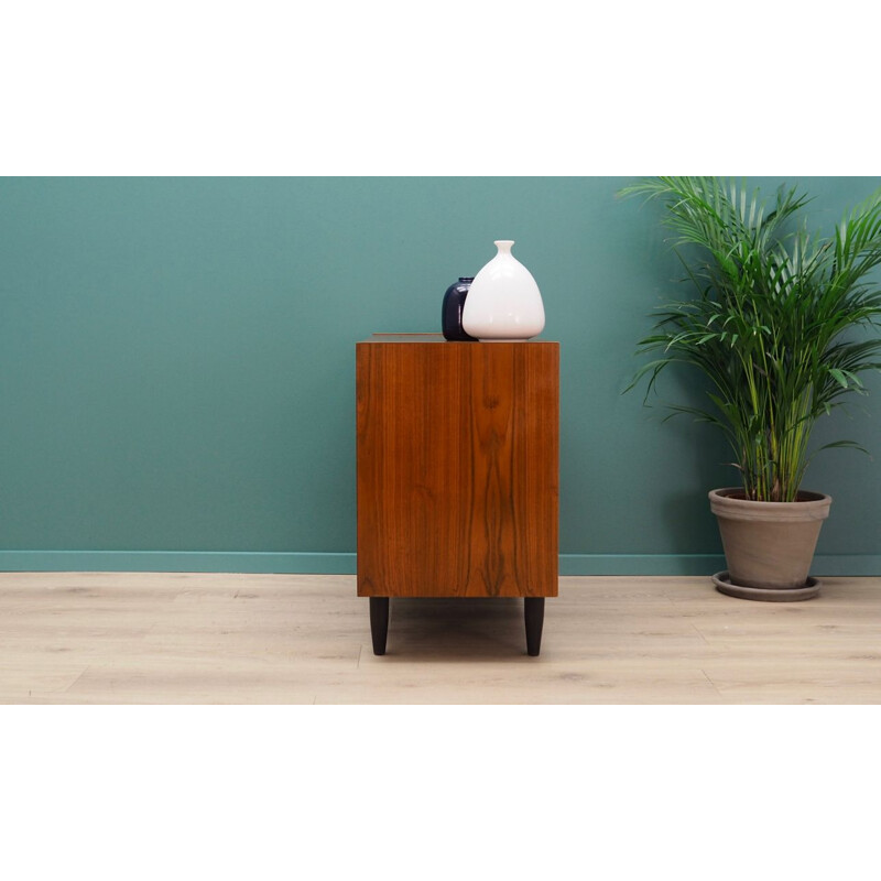 Vintage teak chest of drawers, Denmark, 1960-70s