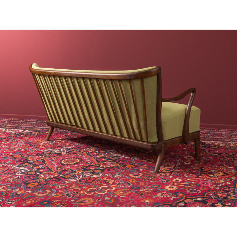 Vintage beech sofa by Slagelse Møbelværk, 1950s