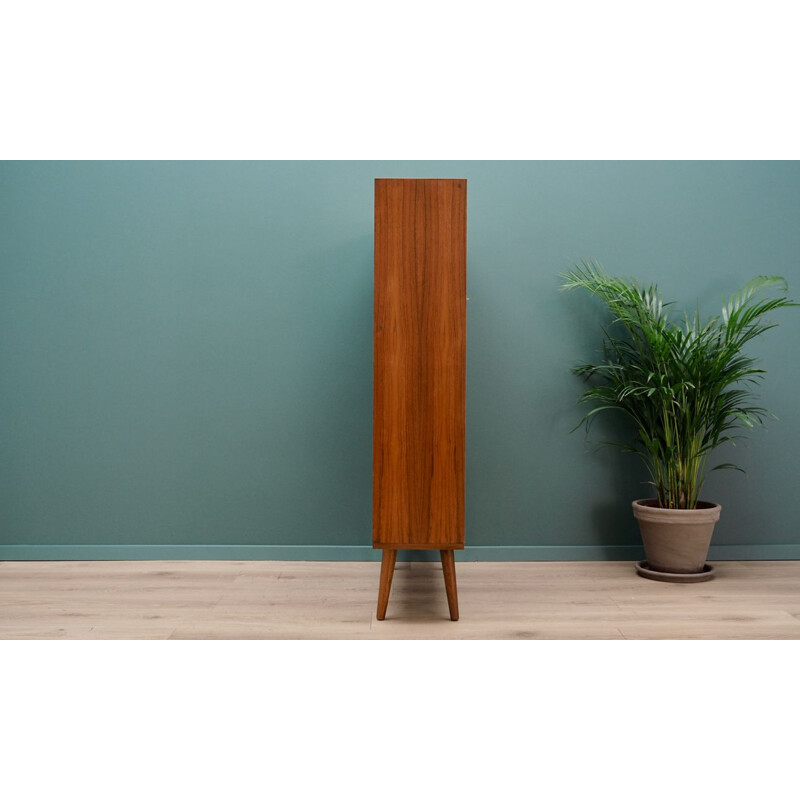 Vintage teak bookcase, Denmark, 1960-70s