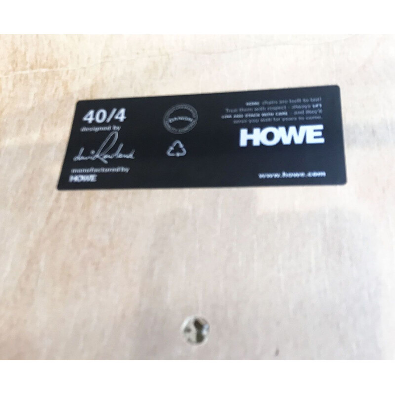 Vintage Howe stoel model 404 door David Rowland