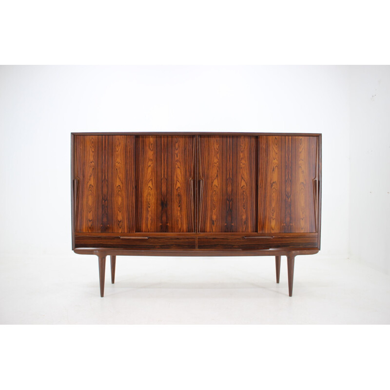 Vintage rosewood sideboard Model no. 13 by Omann Jun, 1960s